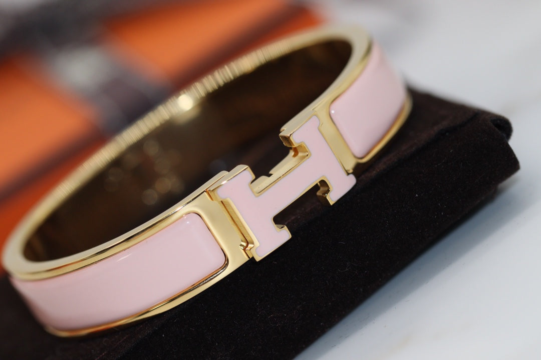 [Lumi Jewels]H BRACELET 12MM PINK