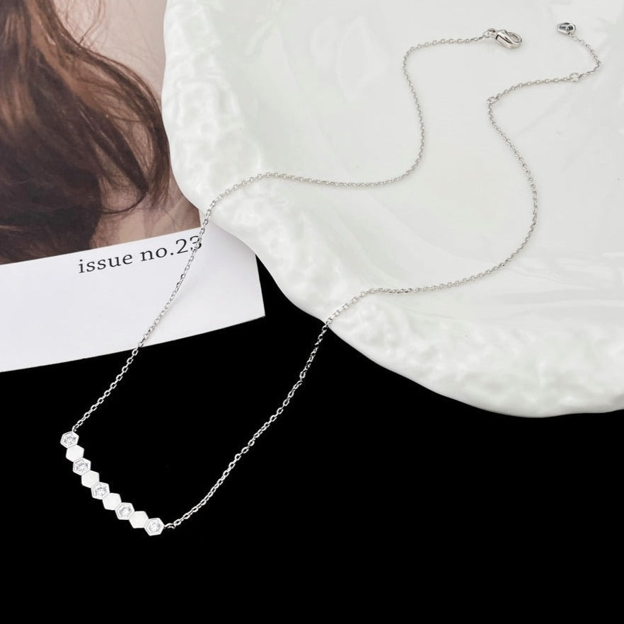 [Lumi Jewels]BEE MY LOVE DIAMOND NECKLACE