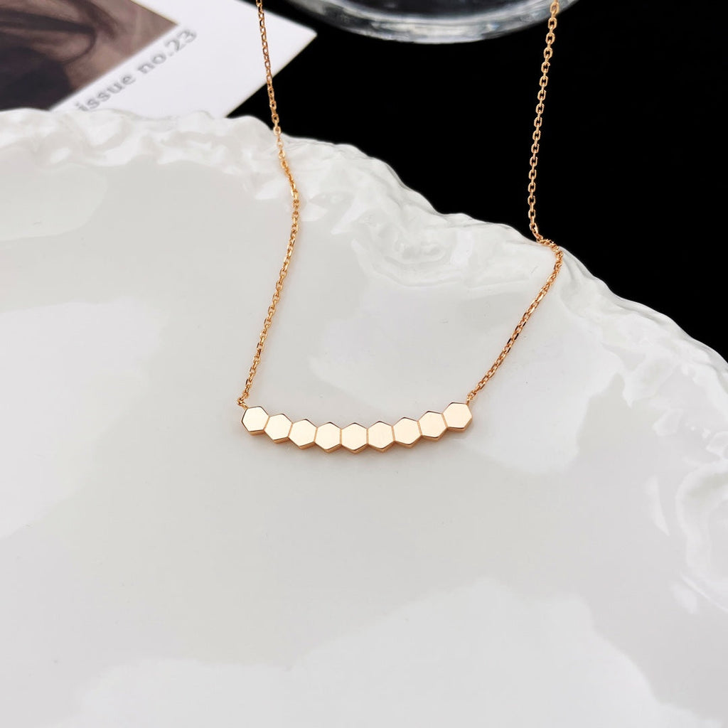 [Lumi Jewels]BEE MY LOVE DIAMOND NECKLACE