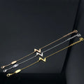 [Lumi Jewels]VOLT LV LOGO BRACELET