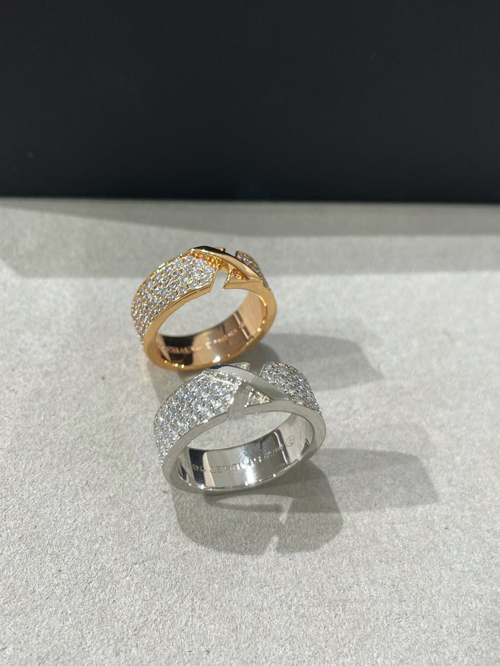 [Lumi Jewels]LIENS EVIDENCE  DIAMOND PAVED RING