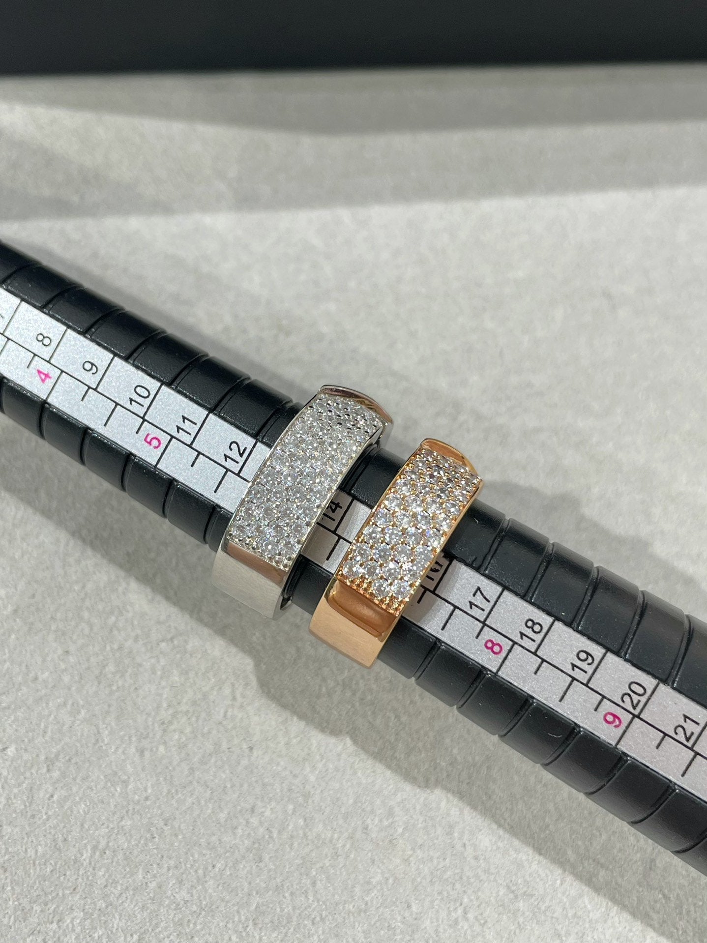 [Lumi Jewels]LIENS EVIDENCE  DIAMOND PAVED RING