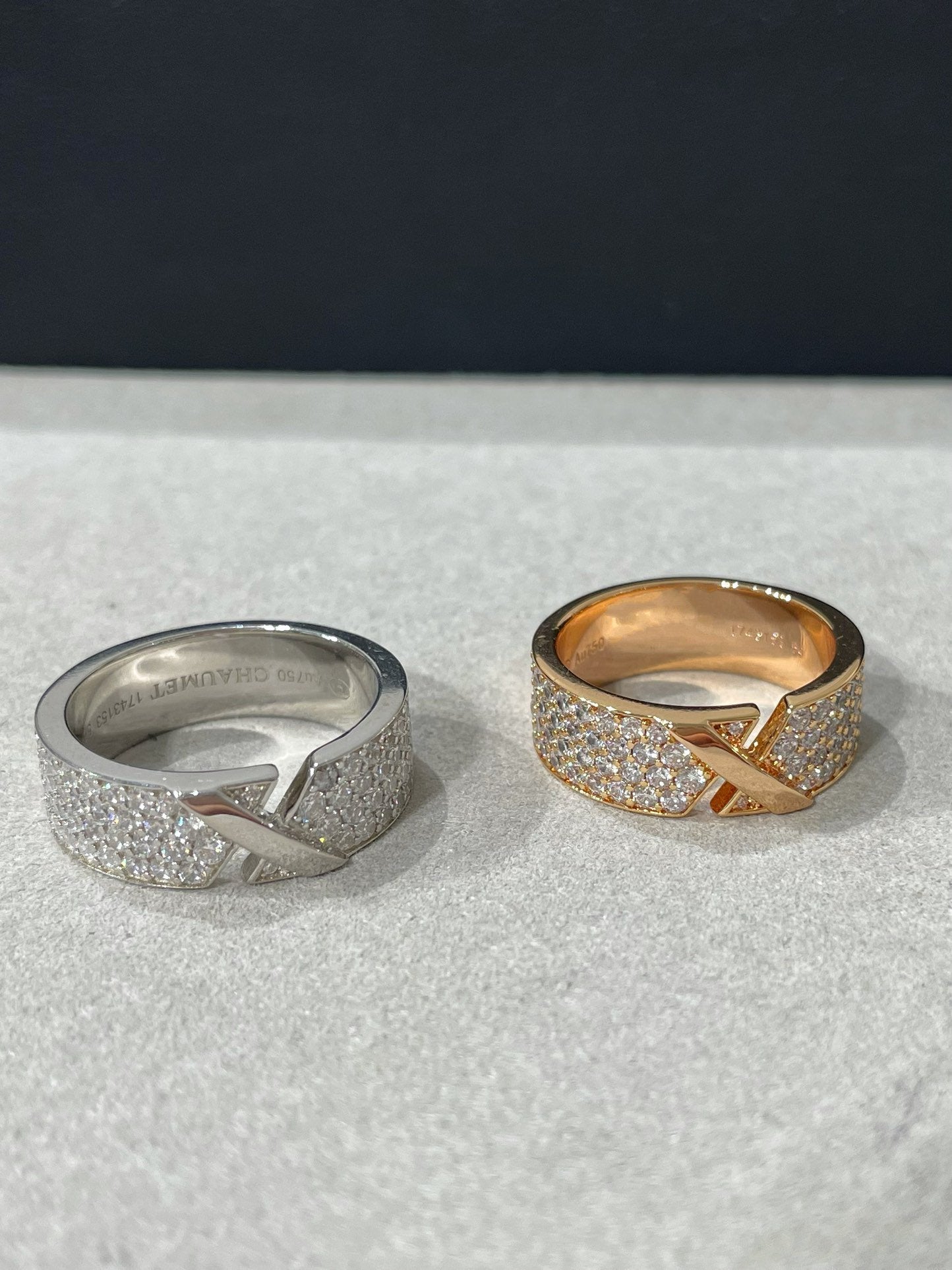[Lumi Jewels]LIENS EVIDENCE  DIAMOND PAVED RING
