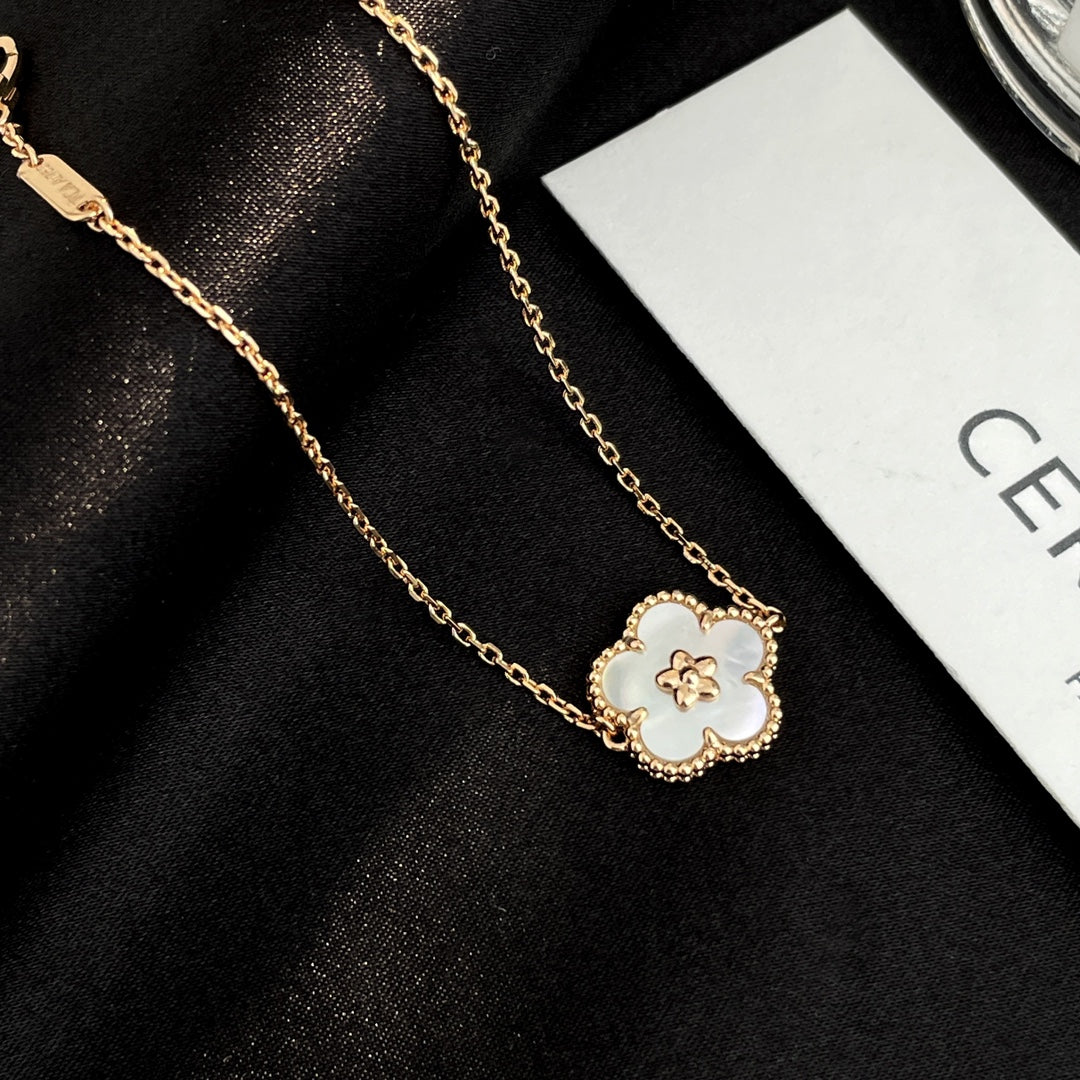 [Lumi Jewels]LUCKY SPRING ROSE GOLD MOP BRACELET