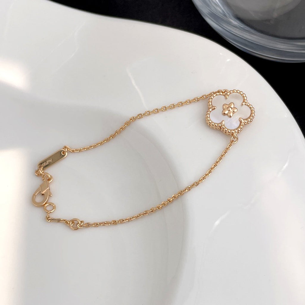 [Lumi Jewels]LUCKY SPRING ROSE GOLD MOP BRACELET