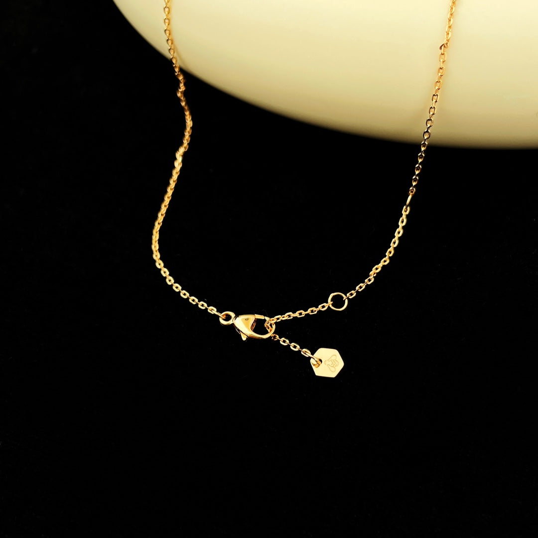 [Lumi Jewels]BEE MINI PEDANT DIAMOND NECKLACE