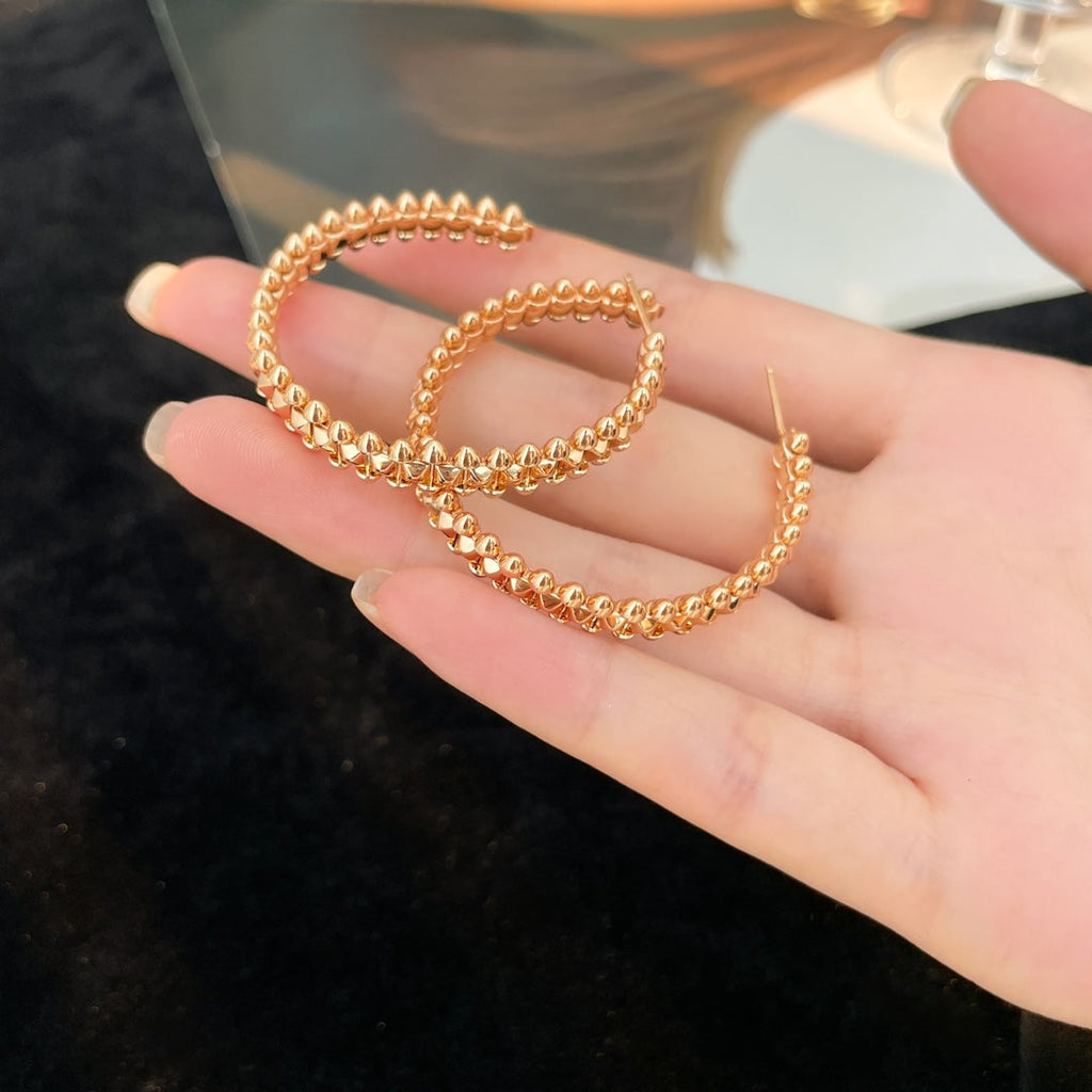 [Lumi Jewels]CLASH HOOP EARRINGS