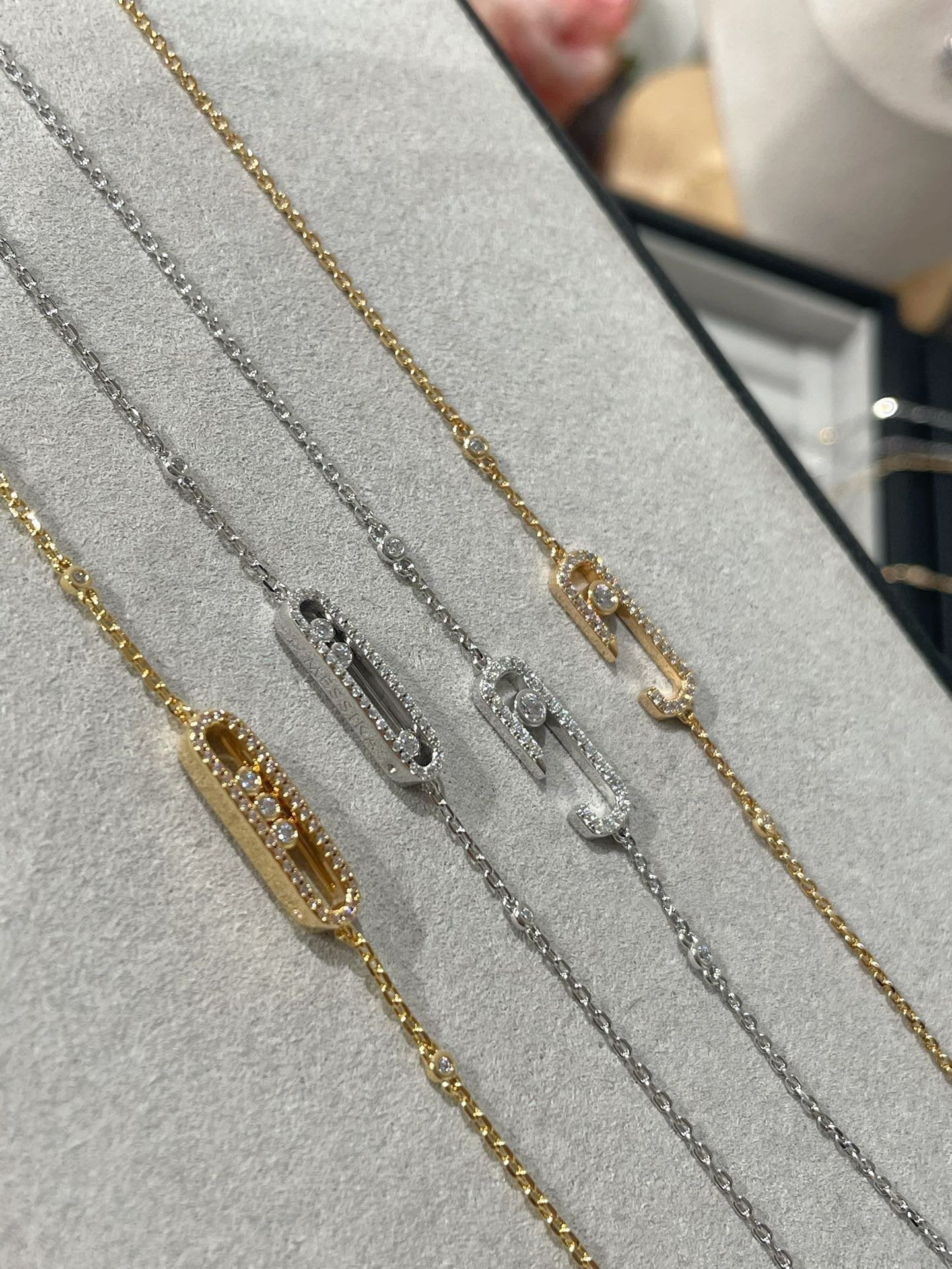 [Lumi]BABY MOVE DIAMOND BRACELET