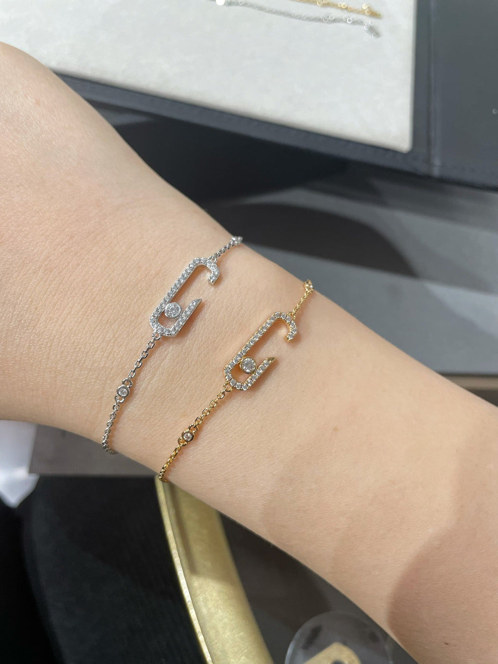 [Lumi]BABY MOVE DIAMOND BRACELET