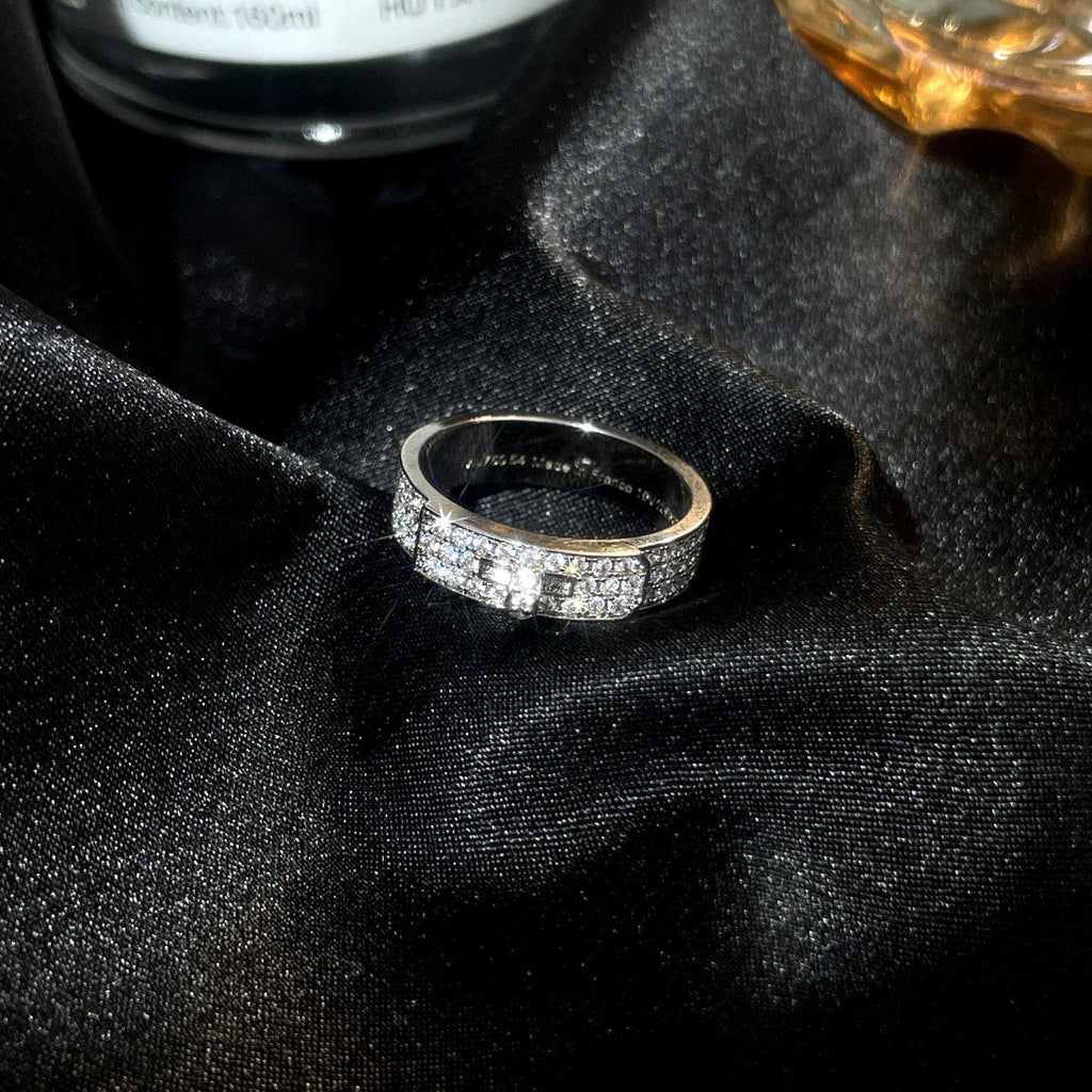 [Lumi Jewels]KELLY SILVER DIAMOND RING