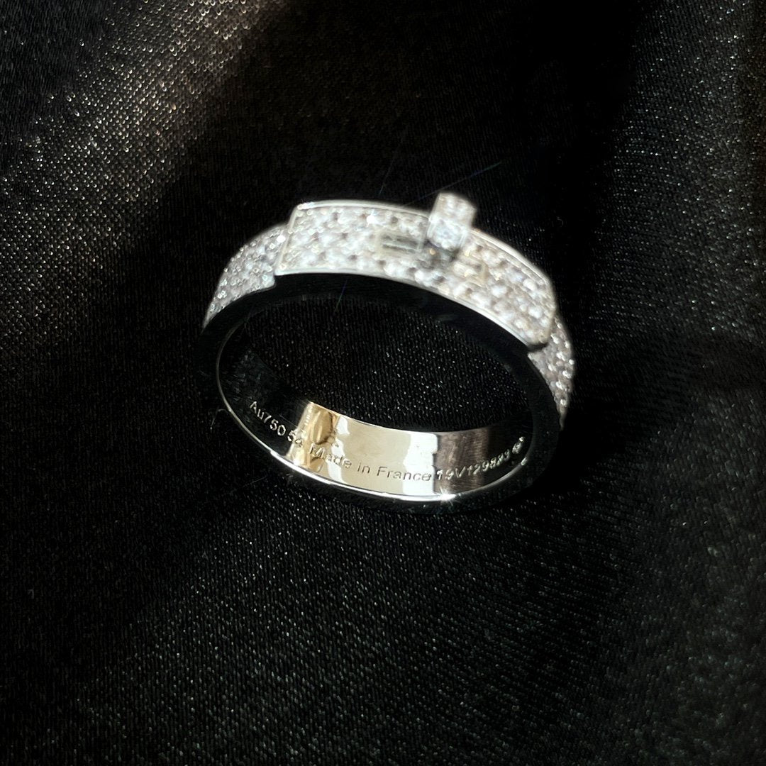 [Lumi Jewels]KELLY SILVER DIAMOND RING