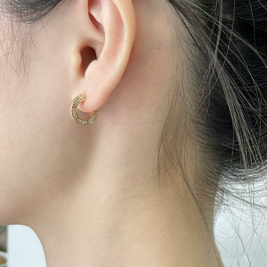 [Lumi Jewels]LOVE DIAMOND EARRINGS