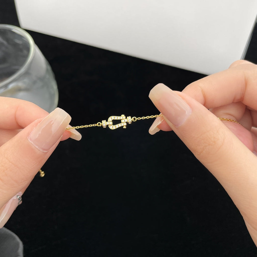 [Lumi Jewels]FORCE 10 FULL DIAMOND BUCKLE CHAIN LINK MINI MODEL