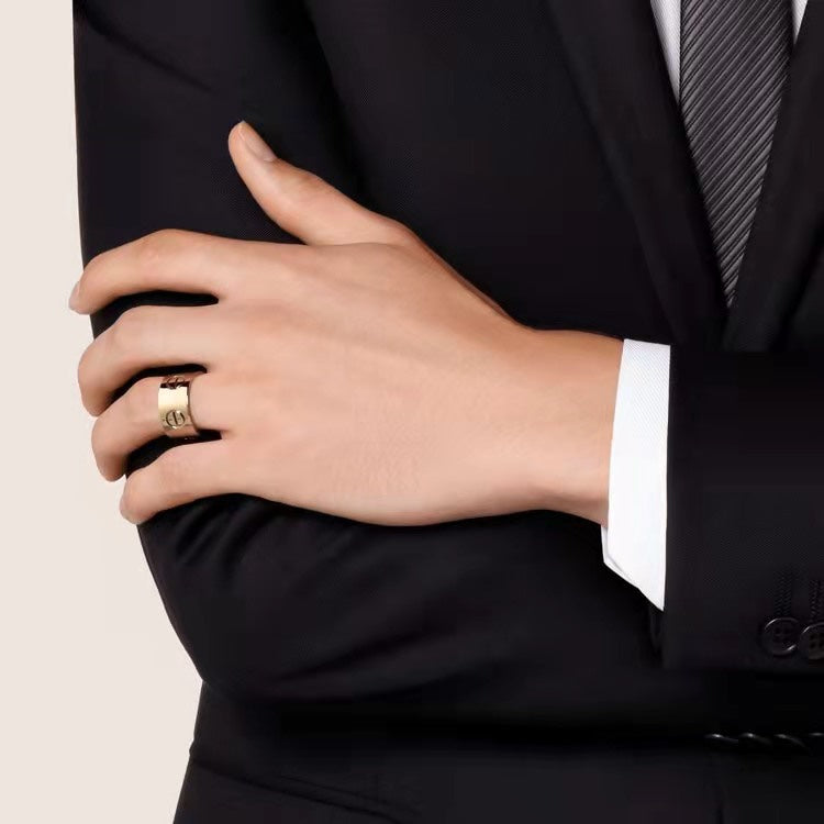 [Lumi Jewels]LOVE 11MM LARGE RING