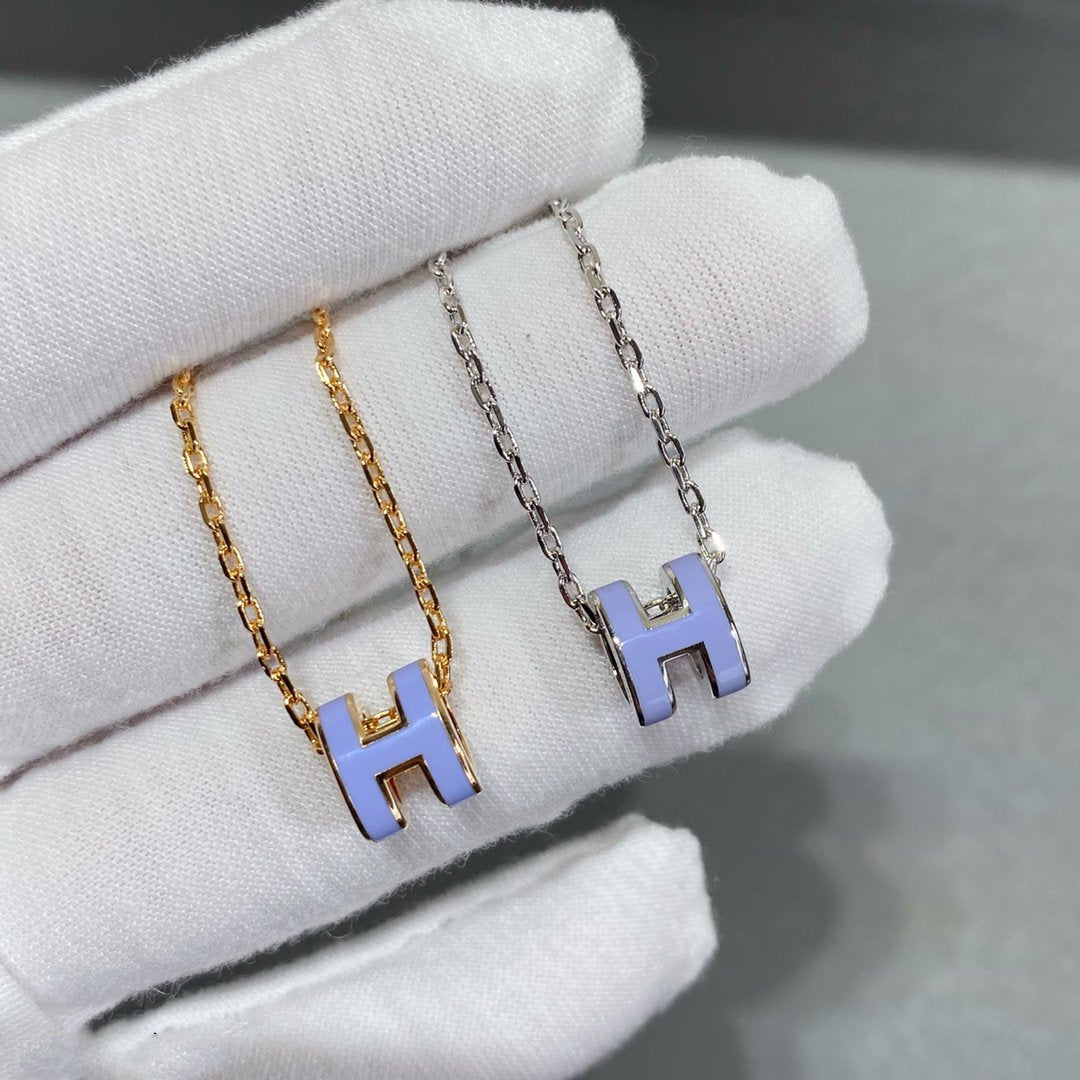 [Lumi Jewels]MINI POP H NECKLACE