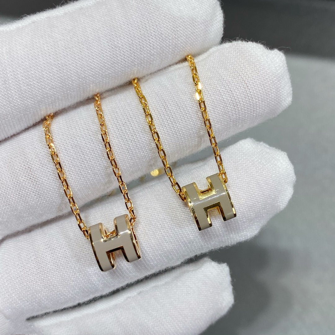 [Lumi Jewels]MINI POP H NECKLACE