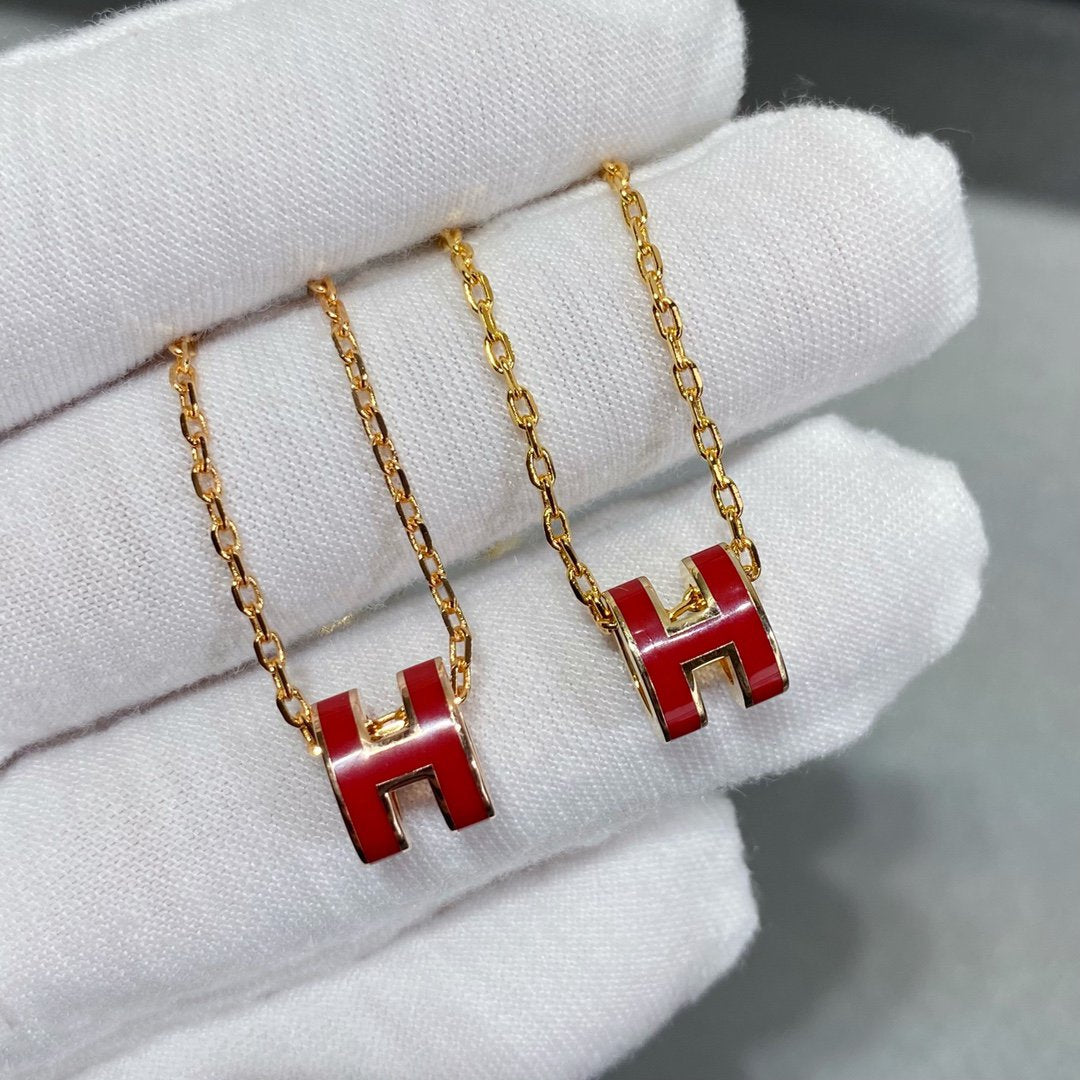 [Lumi Jewels]MINI POP H NECKLACE