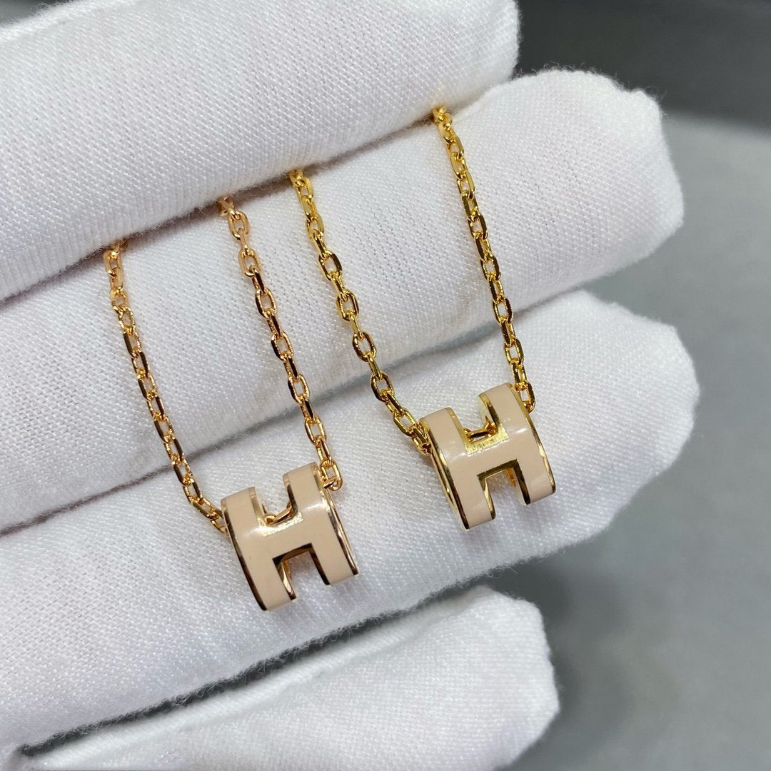 [Lumi Jewels]MINI POP H NECKLACE