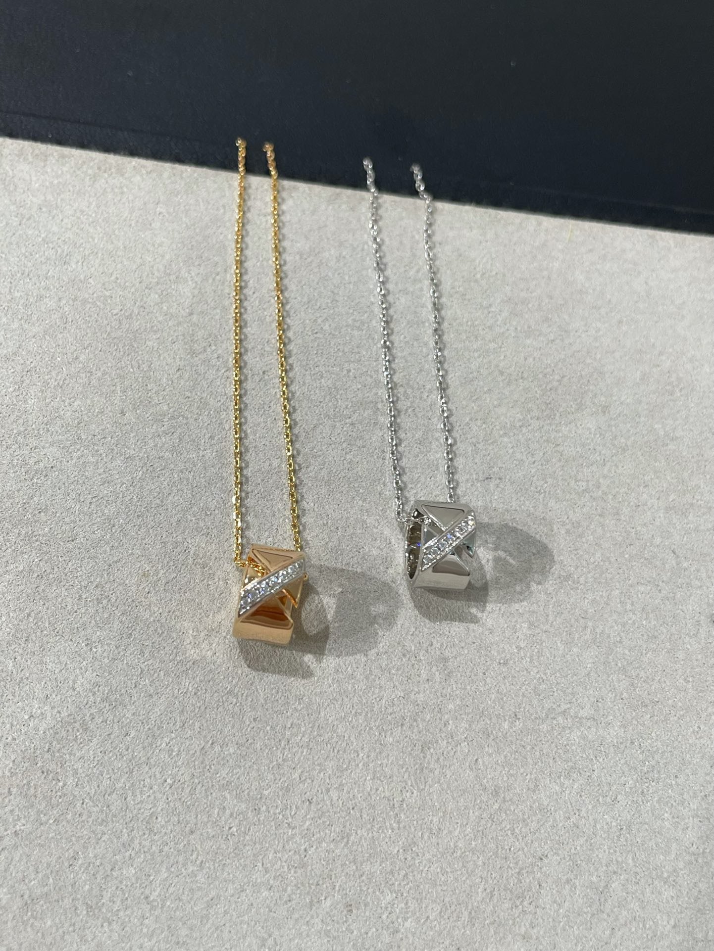 [Lumi Jewels]LIENS EVIDENCE DIAMOND NECKLACE