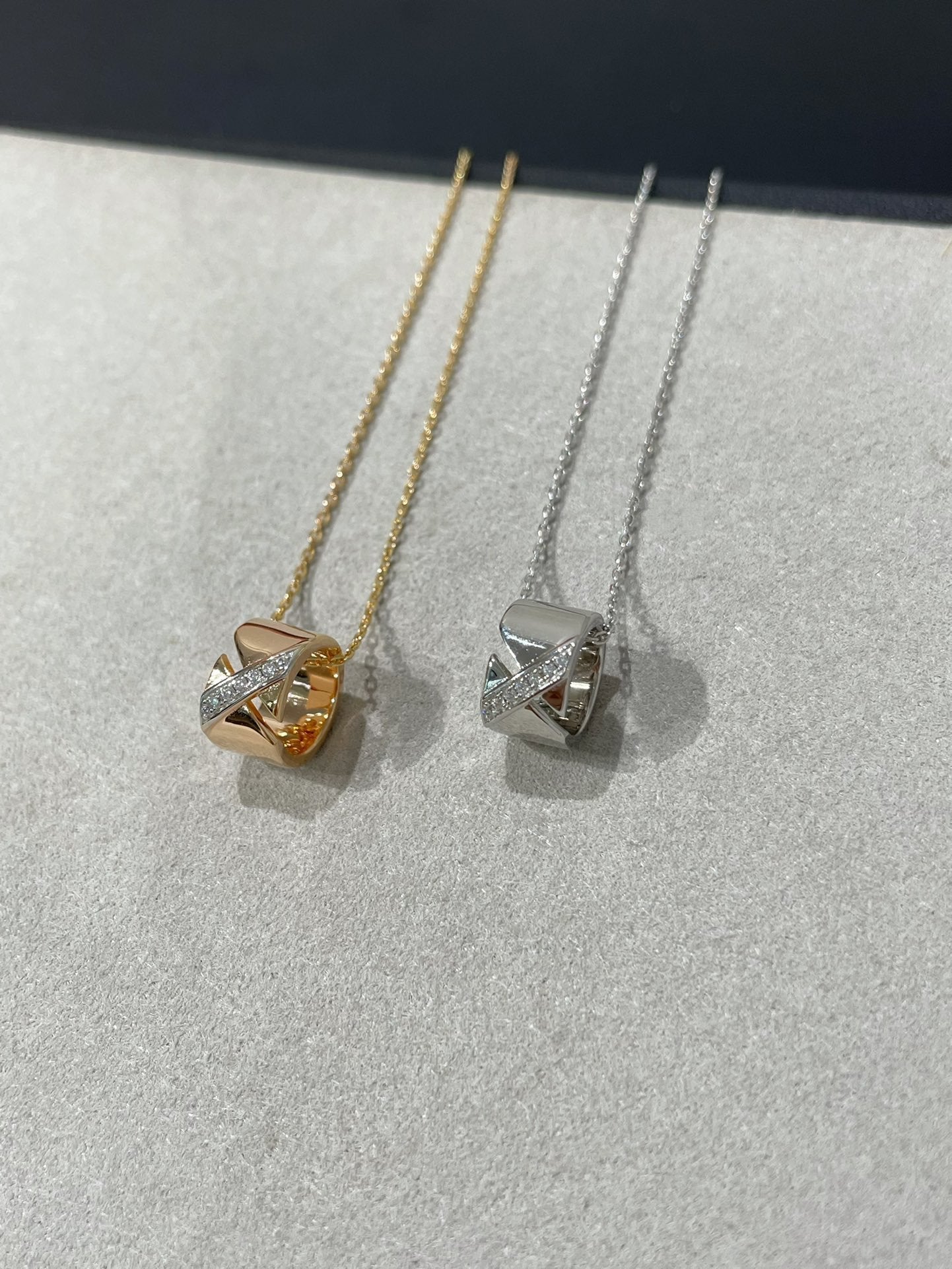 [Lumi Jewels]LIENS EVIDENCE DIAMOND NECKLACE