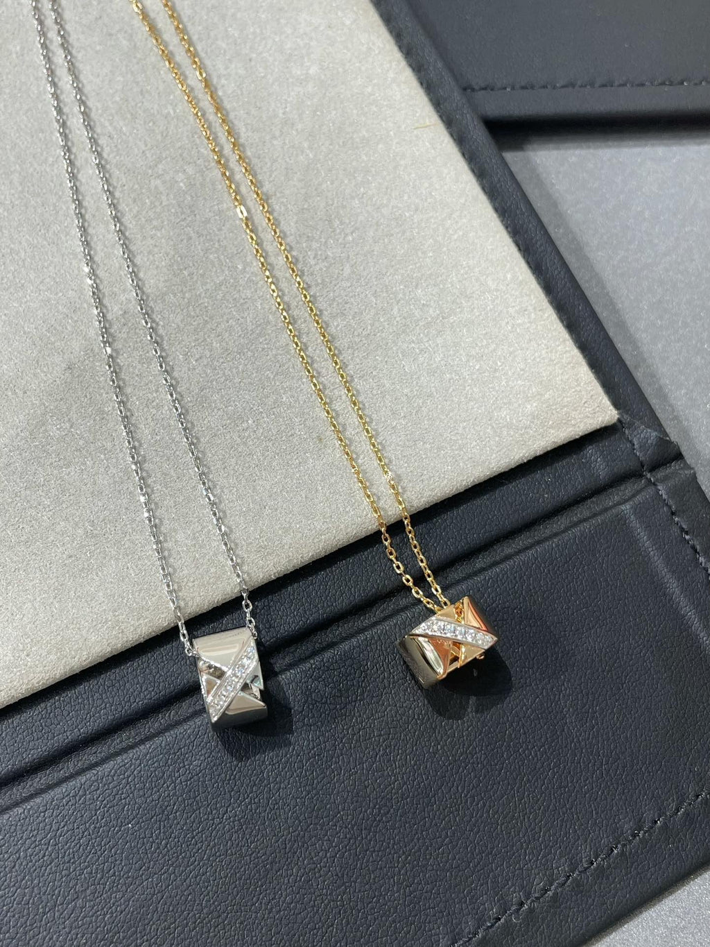 [Lumi Jewels]LIENS EVIDENCE DIAMOND NECKLACE