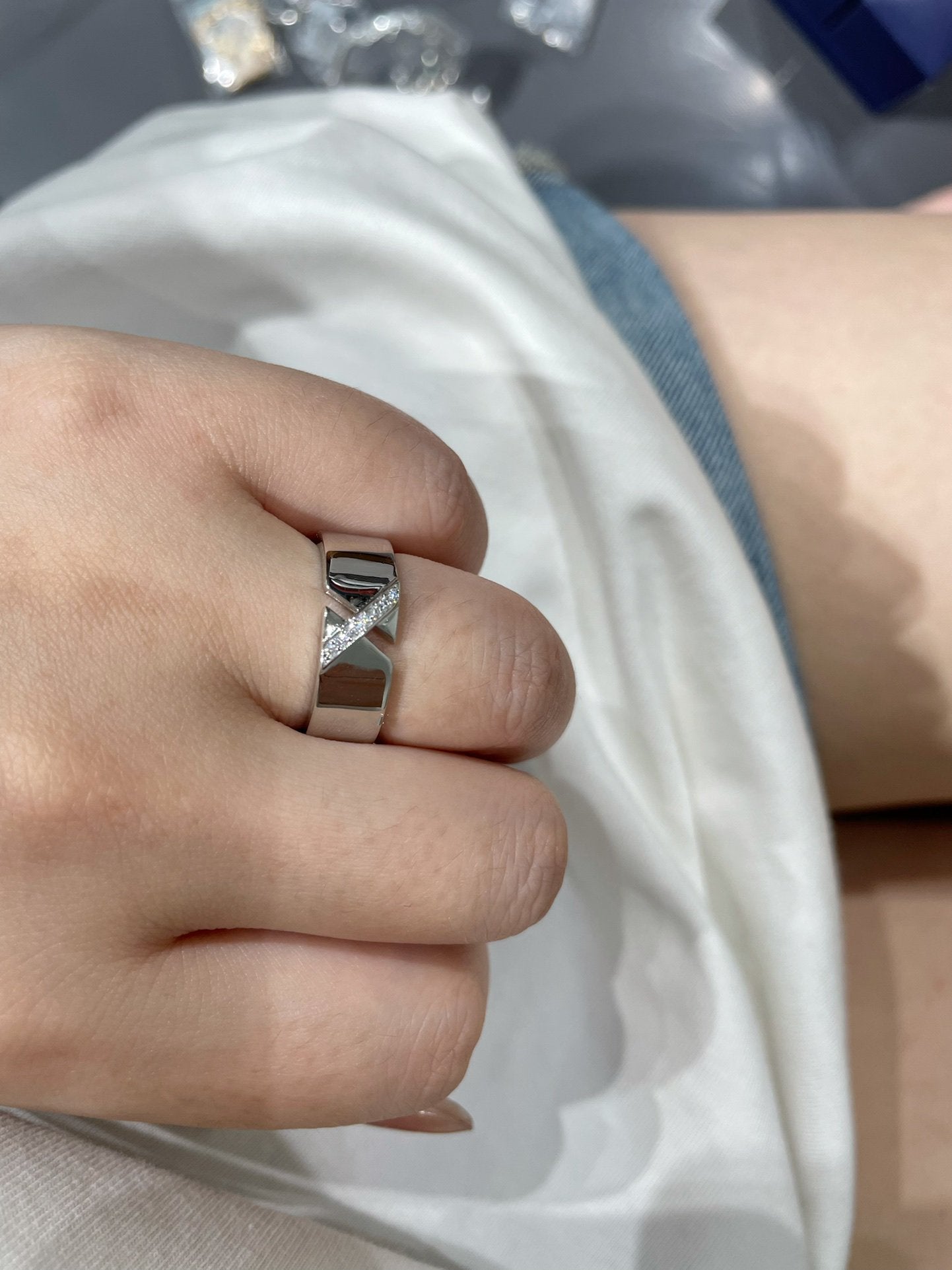[Lumi Jewels]LIENS EVIDENCE DIAOMOND RING