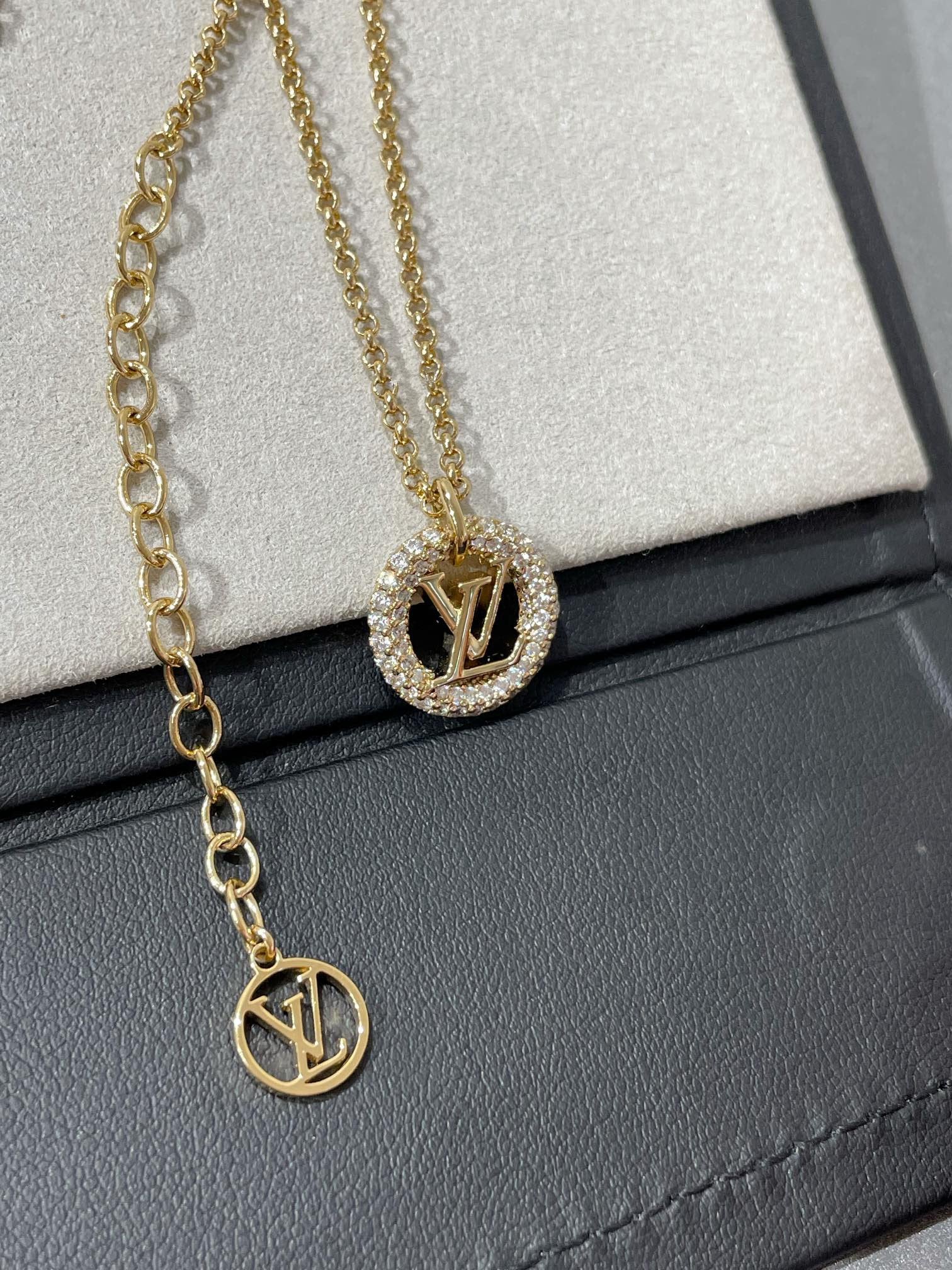[Lumi Jewels]BY NIGHT DIAMOND PAVED NECKLACE