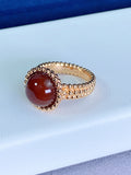[Lumi Jewels]PERLEE COULEURS ROSE GOLD RING