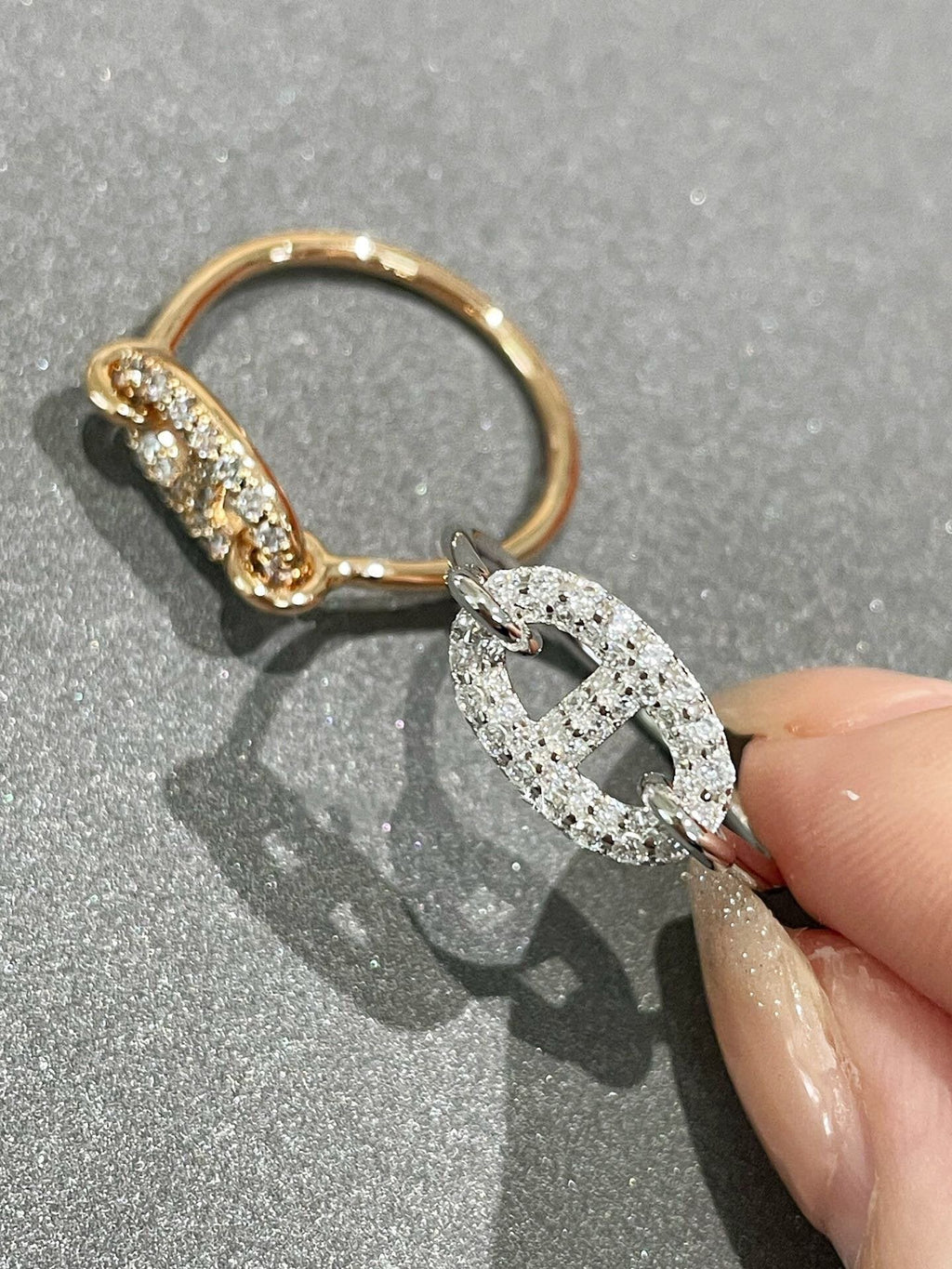 [Lumi Jewels]RONDE SMALL DIAMOND RING