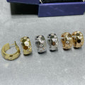 [Lumi Jewels]BEE LOVE DIAMOND HOOP EARRINGS