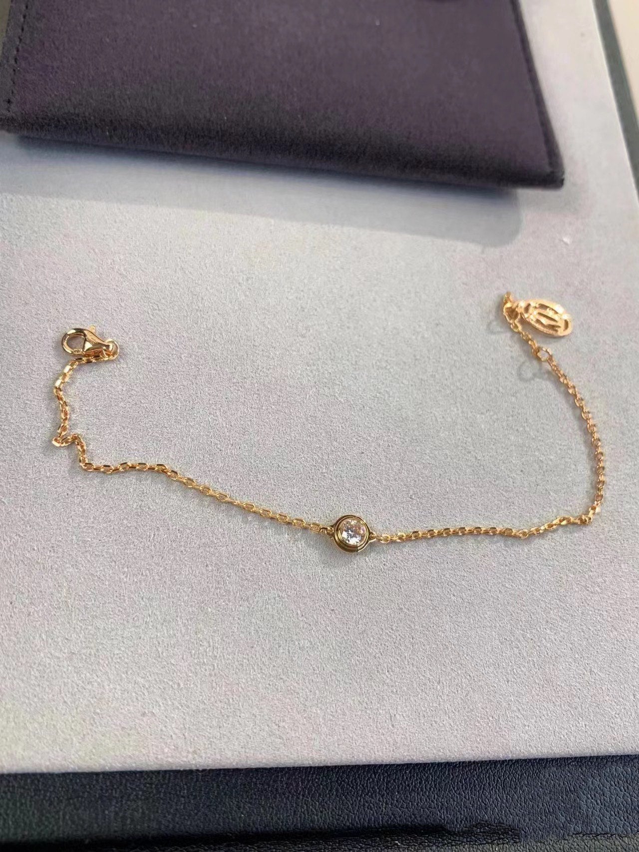 [Lumi Jewels]DAMOUR DIAMOND LINK BRACELET