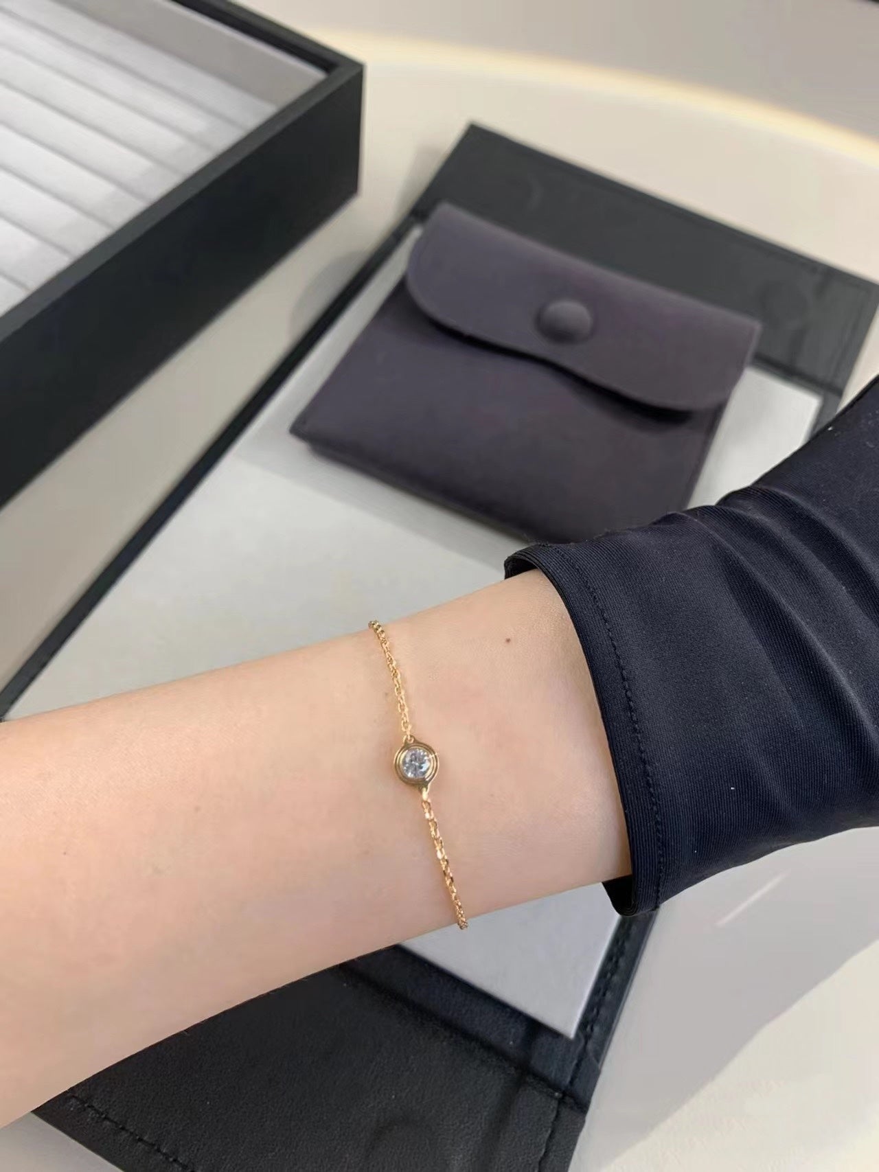 [Lumi Jewels]DAMOUR DIAMOND LINK BRACELET