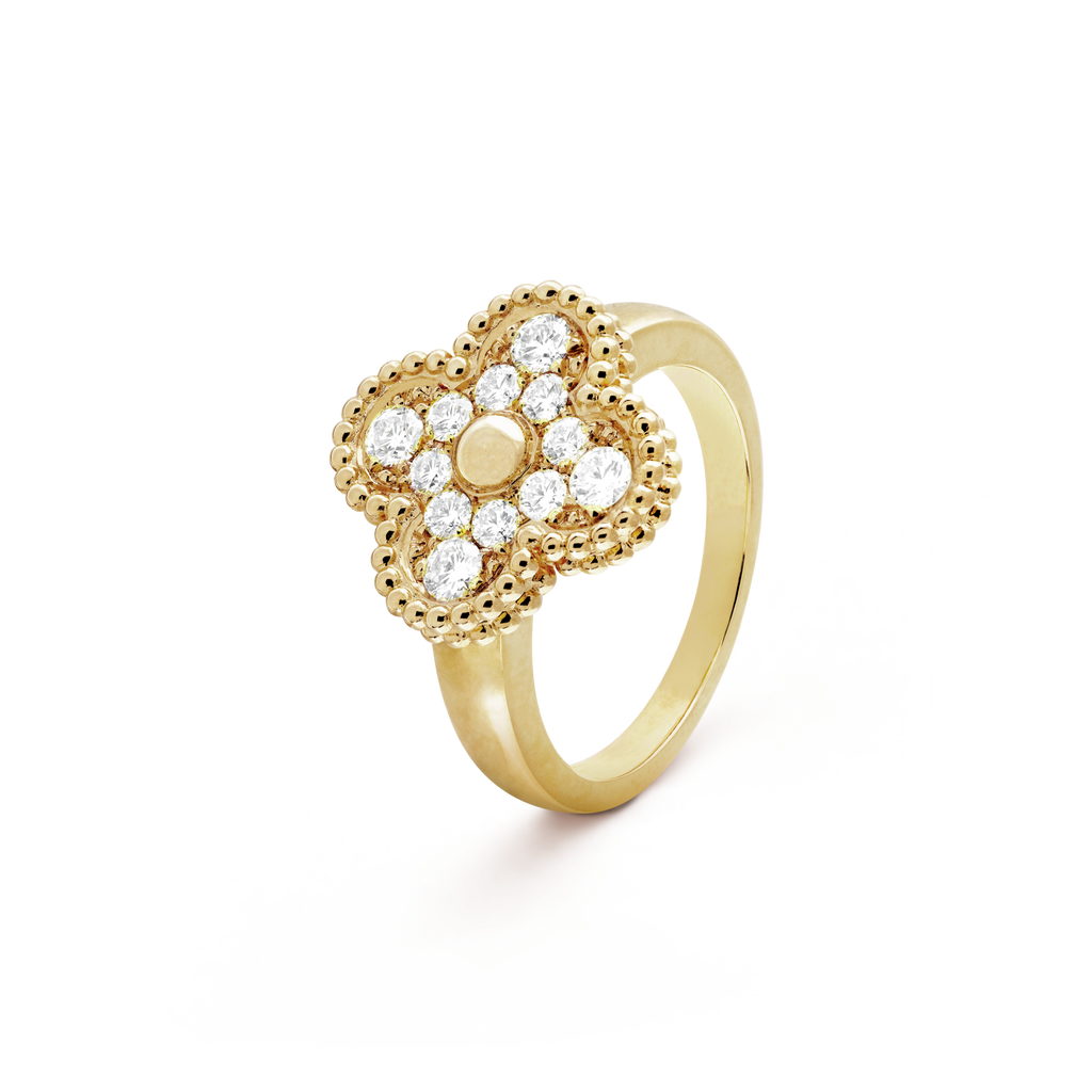 [Lumi Jewels]CLOVER DIAMOND RING