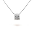 [Lumi Jewels]PERLEE PEDANT SIVLER DIAMOND NECKLACE