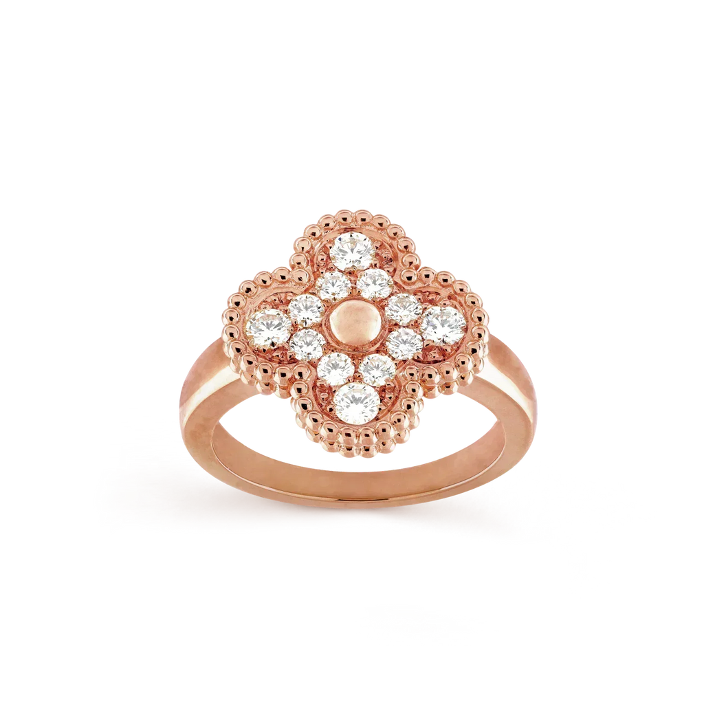 [Lumi Jewels]CLOVER DIAMOND RING