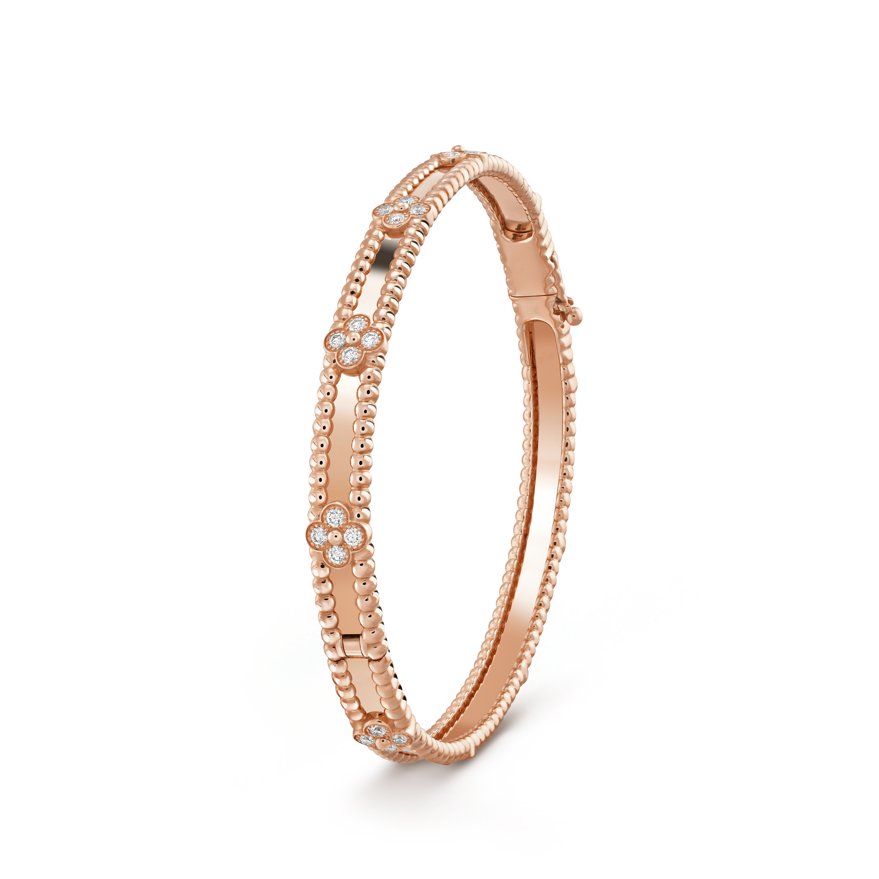 [Lumi Jewels]CLOVER BRACELET 4MM DIAMONDS