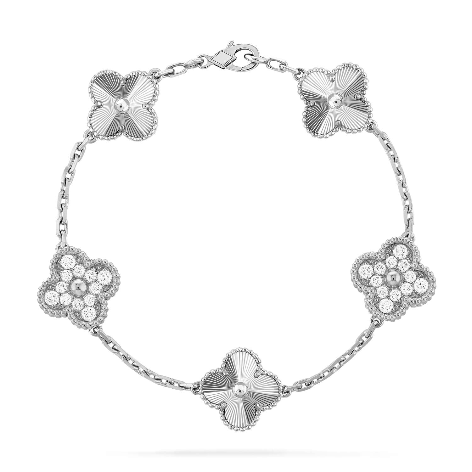 [Lumi Jewels] CLOVER 5 MOTIF LASER BRACELET COLLECTION