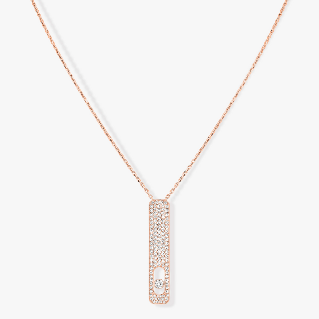 [Lumi]MY FIRST DIAMOND PAVED NECKLACE