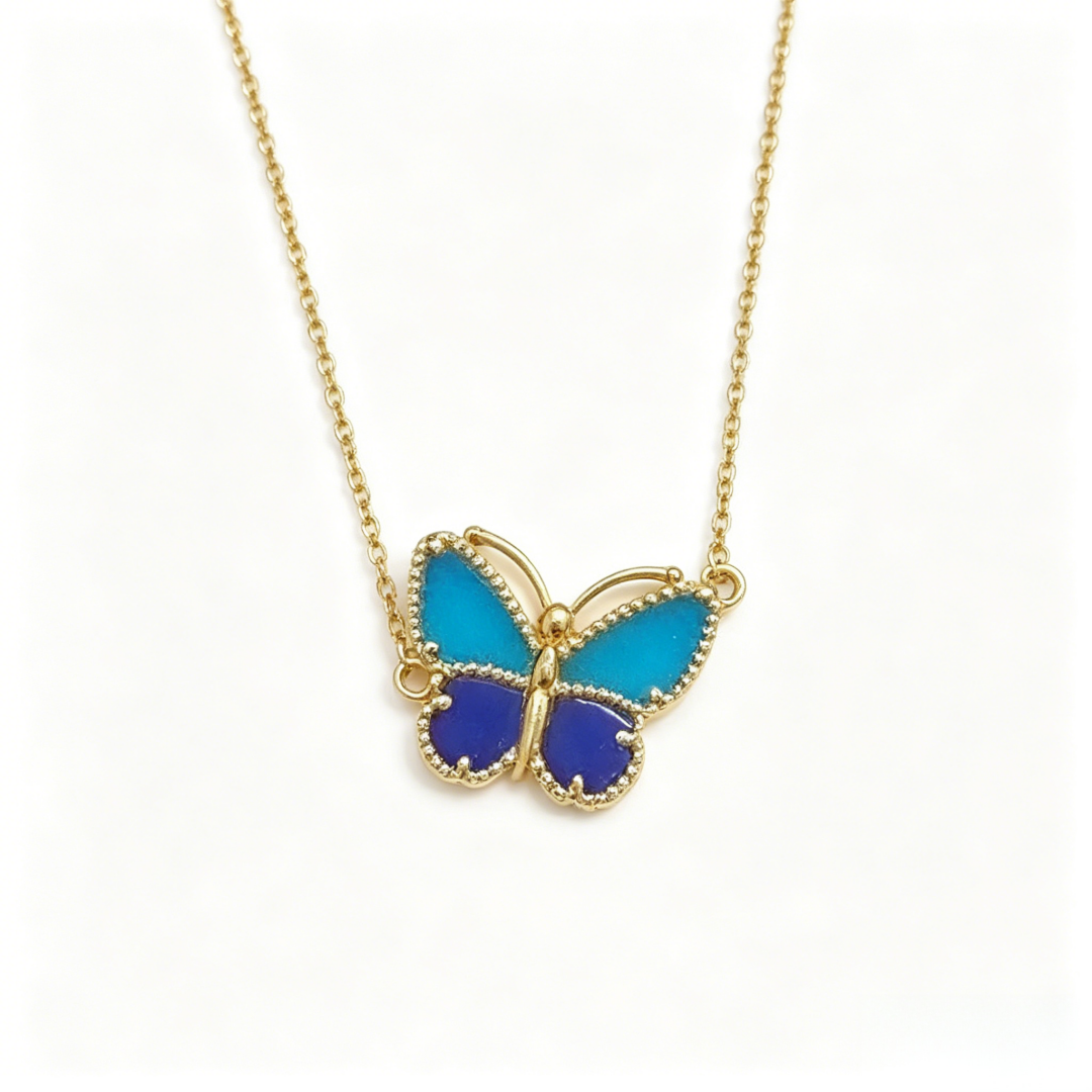 [Lumi Jewels] 2026 NEW LUCKY BUTTERFLY 1 MOTIFS NECKLACE