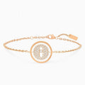 [Lumi]LUCKY MOVE DIAMOND PAVED BRACELET