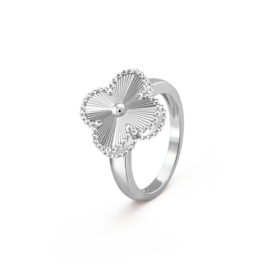[Lumi Jewels]CLOVER SILVER RING