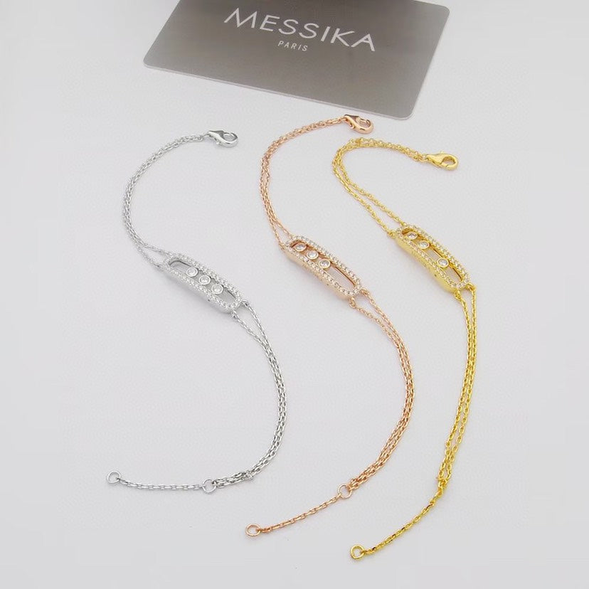 [Lumi Jewels] Move Classique pav¨¦ bracelet