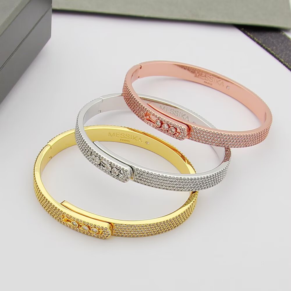 [Lumi Jewels]Move Noa Full Pav¨¦ Diamond Bangle Bracelet