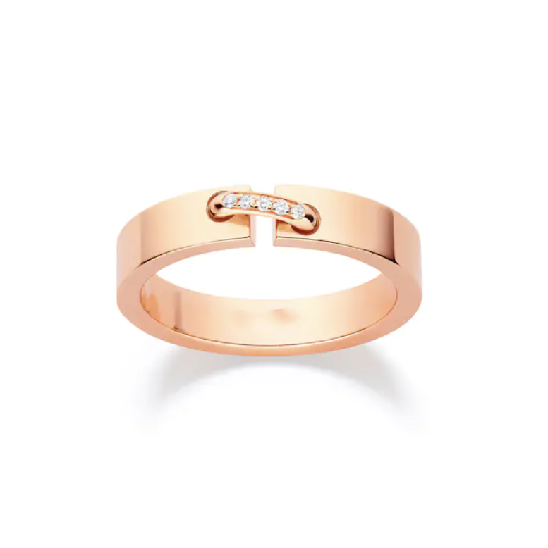 [Lumi Jewels]ALLIANCE LIENS VIDENCE DIAMOND 4MM RING