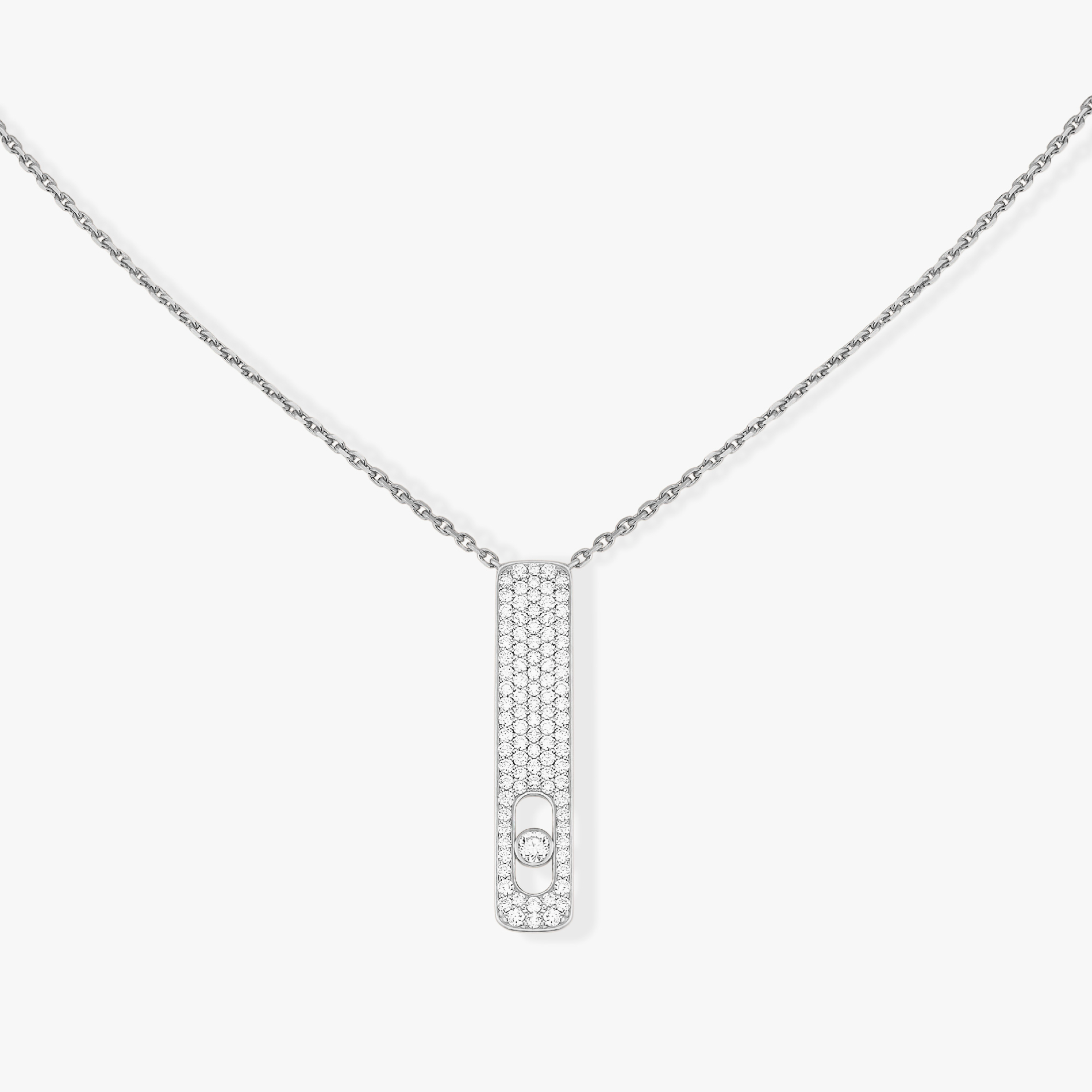 [Lumi]MY FIRST DIAMOND PAVED NECKLACE