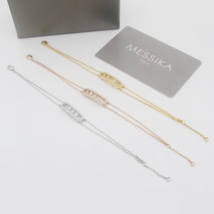 [Lumi Jewels] Move Classique pav¨¦ bracelet