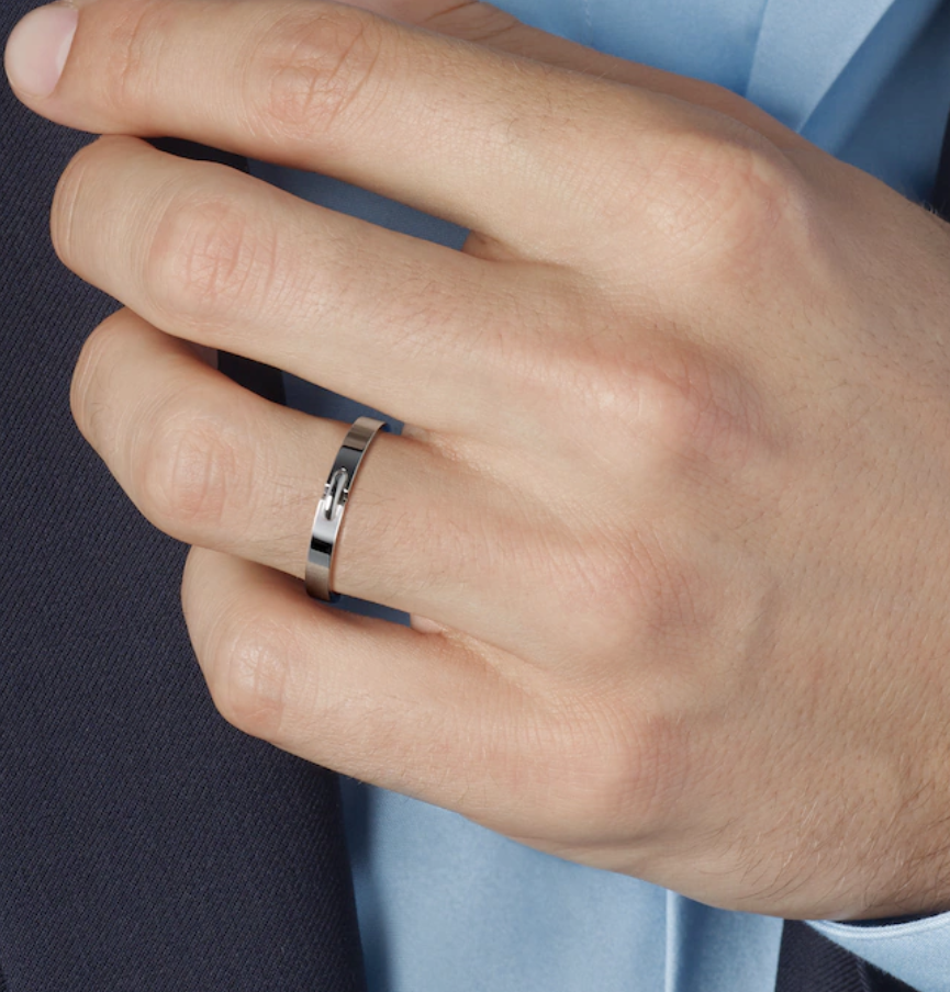 [Lumi Jewels]ALLIANCE LIENS VIDENCE 3MM RING