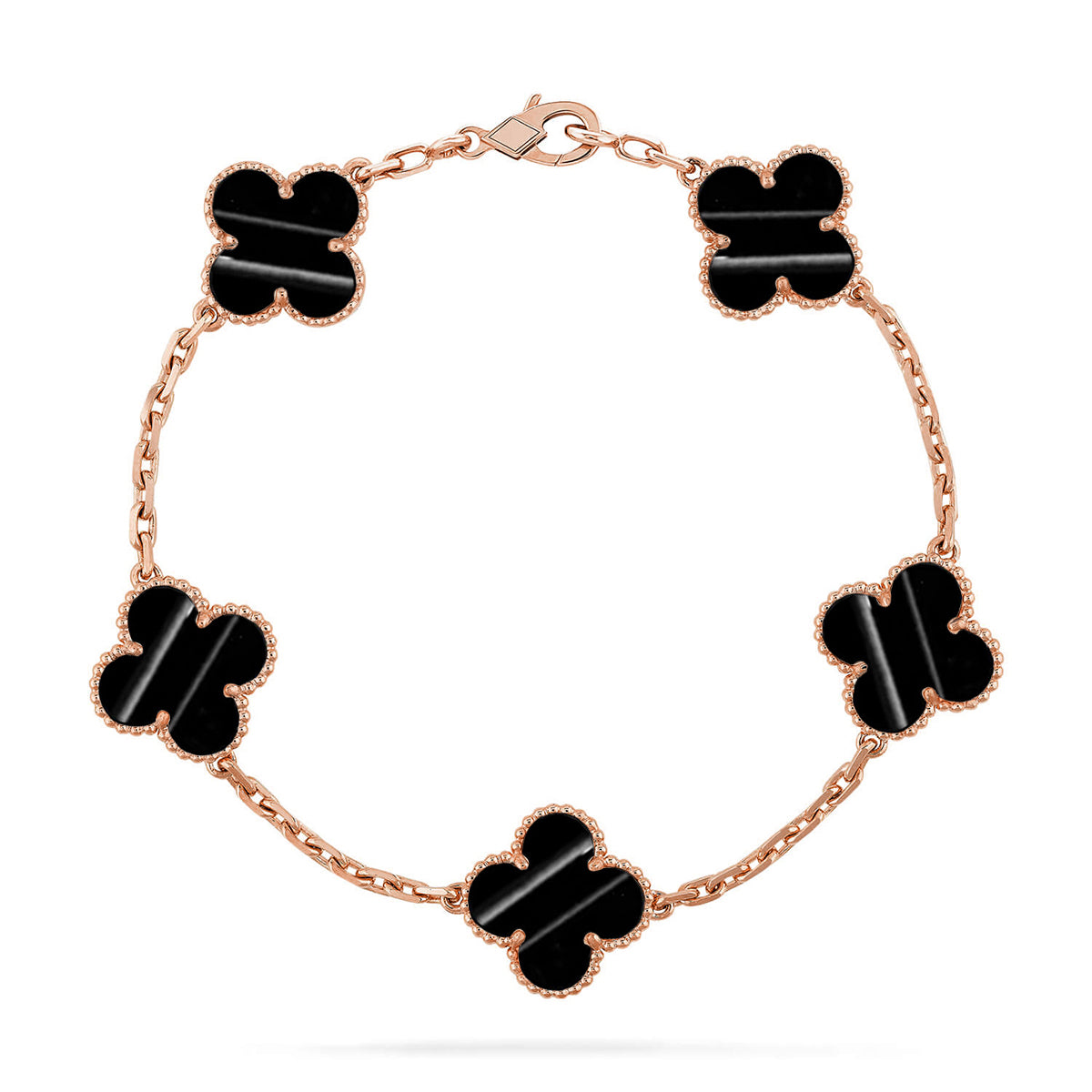 [Lumi Jewels] CLOVER 5 MOTIF PULSAR STONE BRACELET COLLECTION