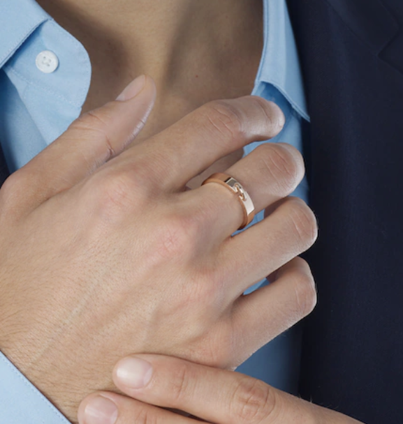 [Lumi Jewels]ALLIANCE LIENS VIDENCE 4MM RING