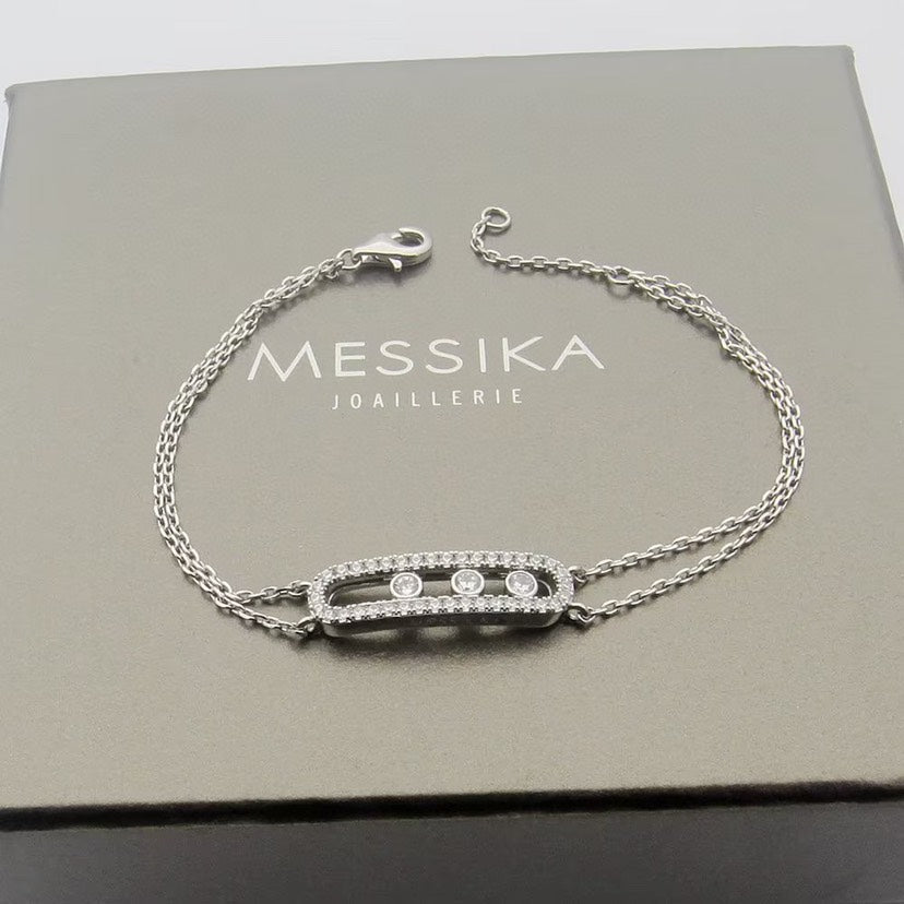 [Lumi Jewels] Move Classique pav¨¦ bracelet
